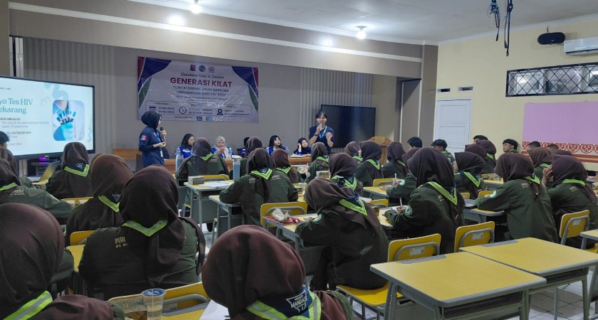 Pramuka MAN 2 Kota Sukabumi Gelar Seminar Edukasi Bahaya Narkoba dan HIV/AIDS