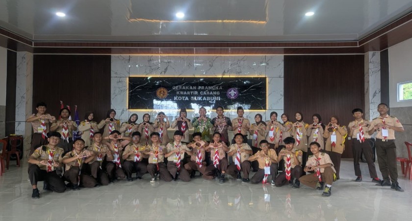 MAN 2 Kota Sukabumi Perkuat Kualitas Kader, Enam Anggota Pramuka Ikuti Workshop Kehumasan dan Keprotokolan Kwarcab