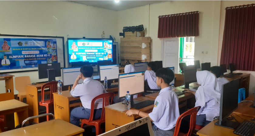 Enam Siswa MAN 2 Kota Sukabumi Ikuti Olimpiade Bahasa Arab Ke-9 Tingkat Sukabumi