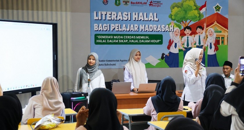 Sosialisasi Edukasi Halal Perkuat Kepedulian dan Tanggung Jawab Pelajar Madrasah