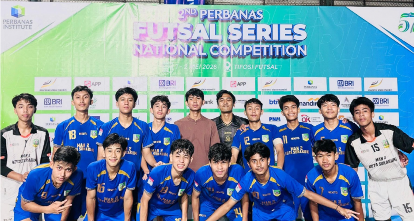 Tampil Konsisten, Tim Futsal MAN 2 Kota Sukabumi Melaju ke Babak 16 Besar