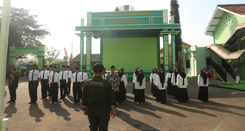 Diklat Paskibra MAN 2 Kota Sukabumi: Membentuk Pemimpin Disiplin dan Berkarakter