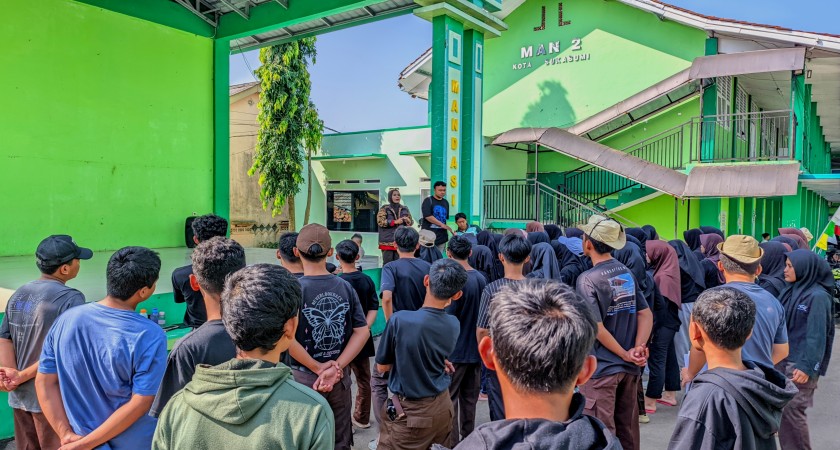 Semangat Membara Pramuka MAN 2 Kota Sukabumi Menuju HUT Pramuka ke-64