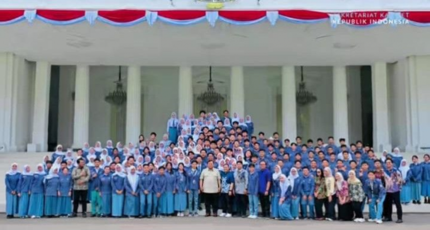 Perwakilan OSIS MAN 2 Kota Sukabumi Ikuti Kegiatan Nasional di Istana Kepresidenan
