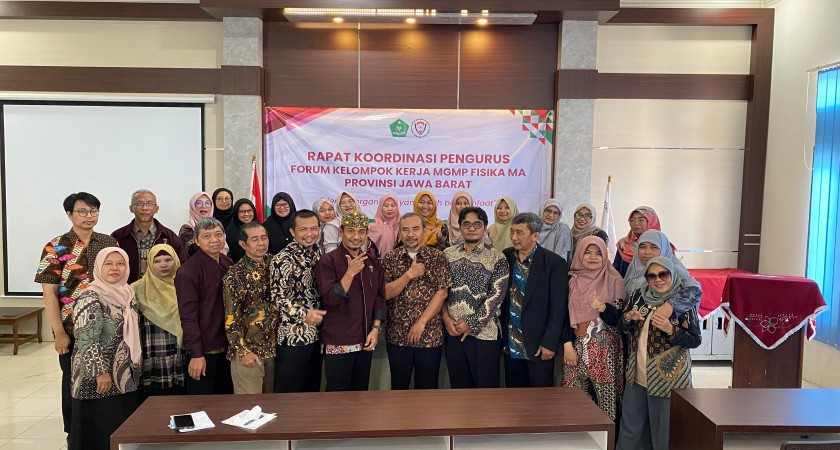 MAN 2 Kota Sukabumi Berperan Aktif dalam Rakor MGMP Fisika Jawa Barat di MAN 3 Tasikmalaya