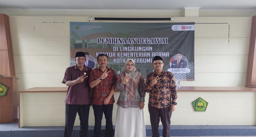 Pembinaan ASN Kemenag Kota Sukabumi: Dorong Integritas dan Profesionalisme Pelayanan Publik