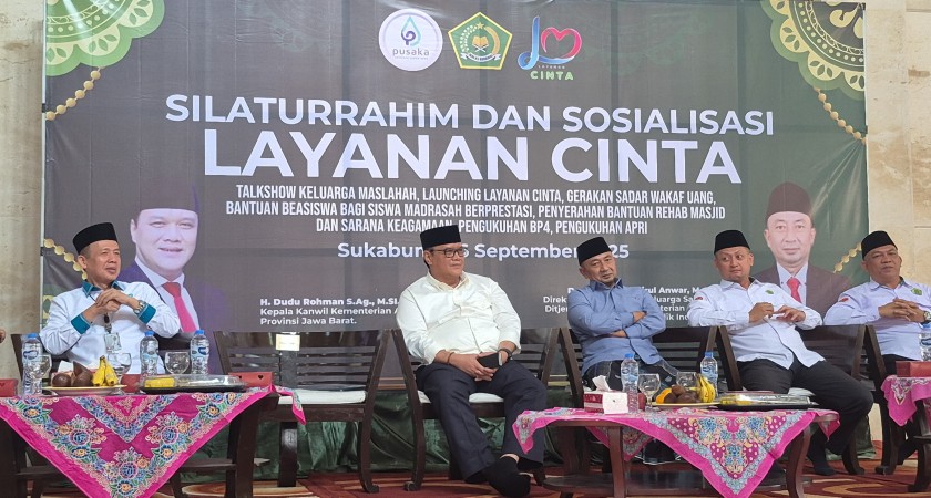 MAN 2 Kota Sukabumi Dukung Penuh Silaturahmi dan Sosialisasi Layanan Cinta Kemenag Jabar