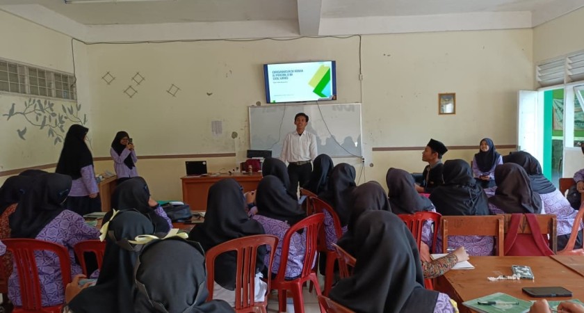 Alumni Motivasi Anggota IRMA MAN 2 Kota Sukabumi dalam Sharing Session Kepemimpinan
