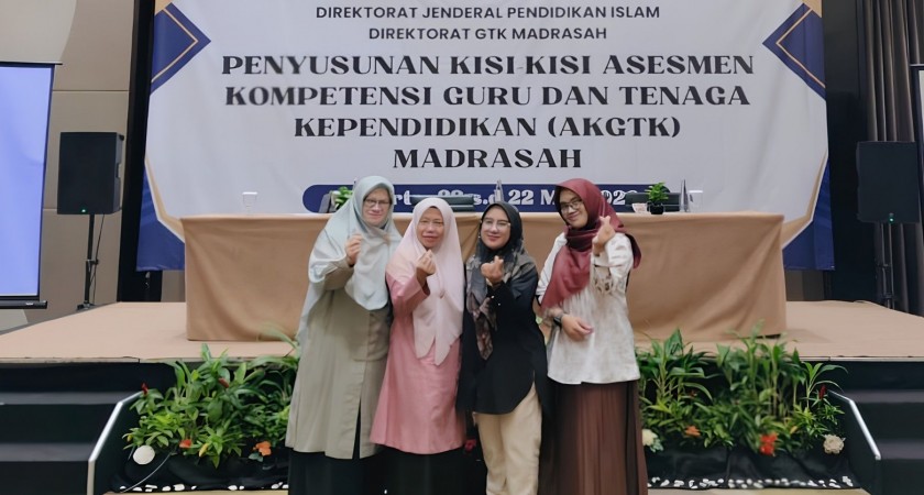 Guru MAN 2 Kota Sukabumi Ikuti Koordinasi AKGTK Madrasah Tingkat Nasional