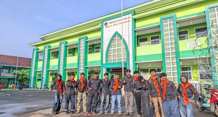Diklasar HIMPASI MAN 2 Kota Sukabumi Angkatan 02: Menempa Karakter Pencinta Alam yang Tangguh