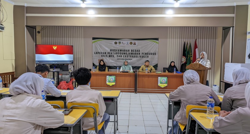 Transparansi dan Evaluasi: MAN 2 Kota Sukabumi Gelar LPJ OSIS, MPK, dan Ekstrakurikuler