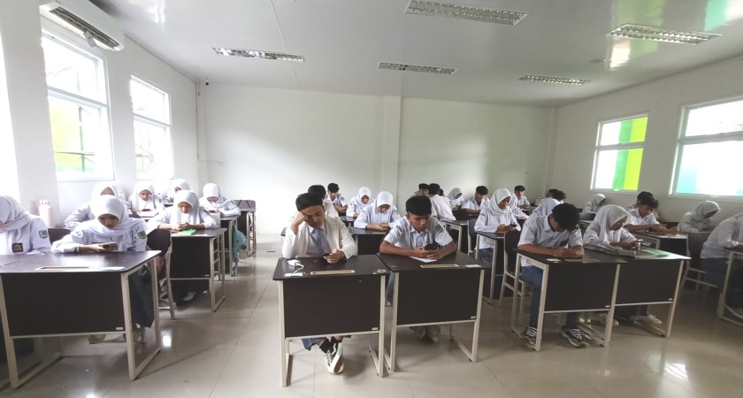 MAN 2 Gelar ASAS Ganjil 2025/2026 Secara Online, Tekankan Disiplin dan Kejujuran Siswa