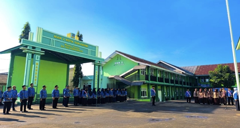 MAN 2 Kota Sukabumi Gelar Upacara Hari Kesaktian Pancasila, Teguhkan Pendidikan Berkarakter