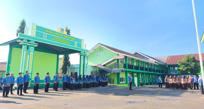 Peringati HUT KORPRI ke-54, Kepala MAN 2 Tegaskan Komitmen ASN Madrasah untuk Profesionalisme Layanan