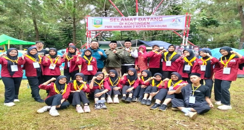 PMR MAN 2 Kota Sukabumi Semarakkan Jumbara PMI 2025 dengan Partisipasi Aktif
