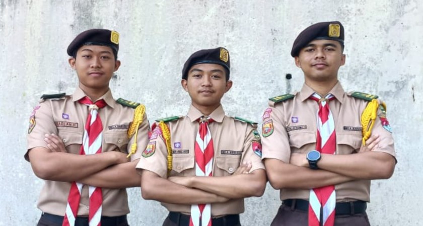 Tiga Siswa MAN 2 Kota Sukabumi Sabet Prestasi di Seleksi Upacara HUT Pramuka ke-64